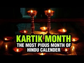 Kartik month - The most pious month of Hindu calender | Artha