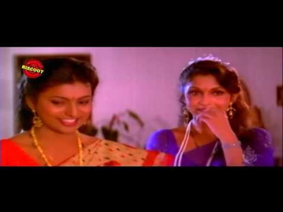 Gadibidi Ganda Kannada Movie Scene | Ravichandran Two Wives Comedy | Kannada Comedy Scenes 2017