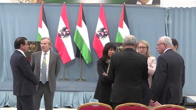 Avusturya Cumhurbaşkanı Alexander Van Der Bellen, Ramallah'ta