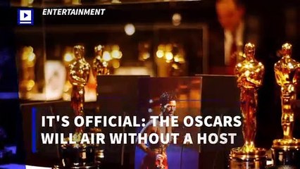 It's Official: The Oscars Will Air Without a Host