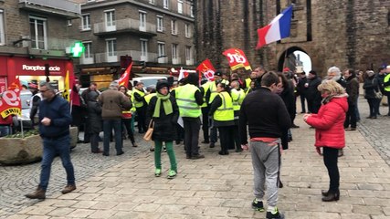 Rassemblement à l’appel de l’intersyndicale viroise mardi 5 février