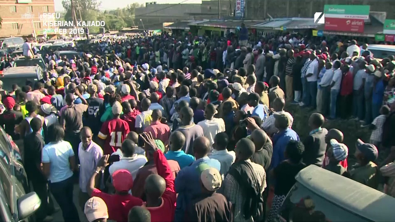 President Kenyatta and DP Ruto Stopover Address at Kiserian, Kajiado County