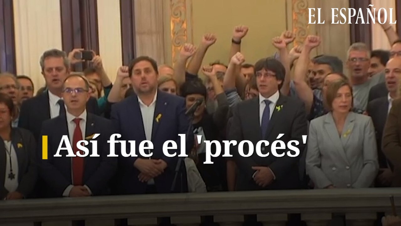 Así fue el 'procés'