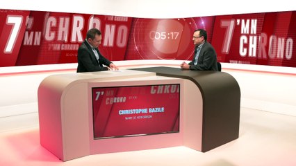 Christophe Bazile, maire de Montbrison