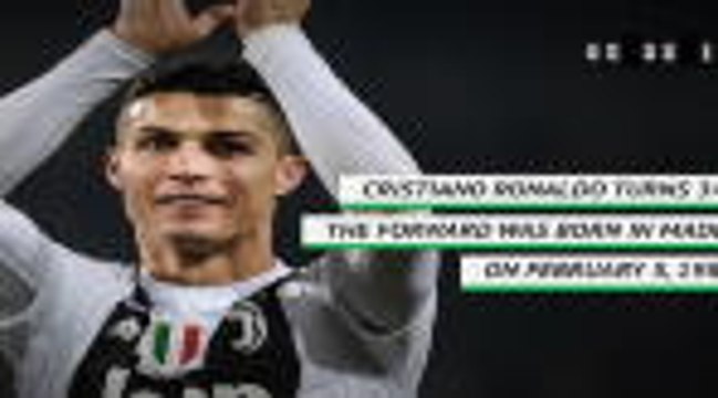 Cristiano Ronaldo turns 34