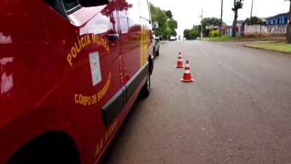 Download Video: Siate é acionado para atender vítima de queda de bicicleta no Bairro Floresta