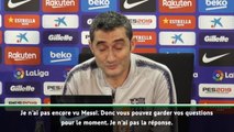 Barça - Valverde : ''Nous n'avons pas pris de décision pour Messi''