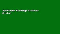 Full E-book  Routledge Handbook of Urban Forestry (Routledge Handbooks)  For Kindle