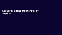 About For Books  Moonshots: 50 Years of NASA Space Exploration Seen through Hasselblad Cameras