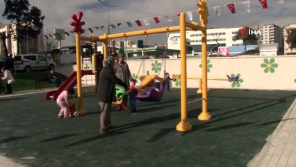 Efeler Belediyesinden duygulandıran park açılışı