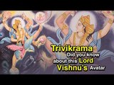 Trivikrama - Did you know about this Lord Vishnu’s Avatar | Bhagavan Vishnu in Trivikrama Avatar