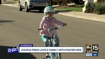 Couple finds love and family with foster kids