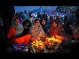छठ पूजा का लाईव टेलीकास्ट देखिये पटना से! Chhath Puja 2017 Live | Kali Ghat Patna | अर्था