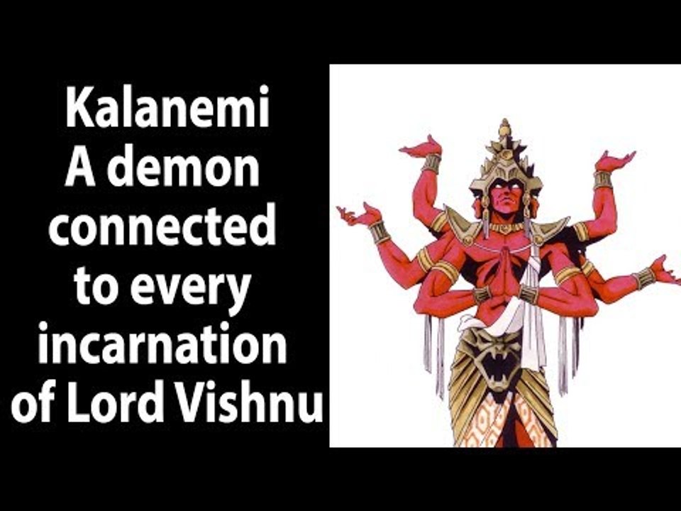 Kalanemi - A demon connected to every incarnation of Lord Vishnu | Kalanemi Story | Artha