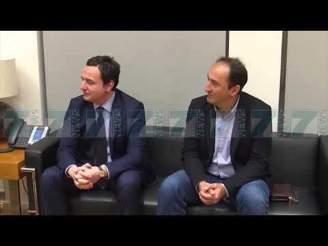 BASHA TAKON ALBIN KURTIN, «JO CENIM I TERRITORIT TE KOSOVES» - News, Lajme - Kanali 7