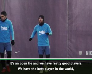 There's no favourite in El Clasico, with or without Messi - Valverde