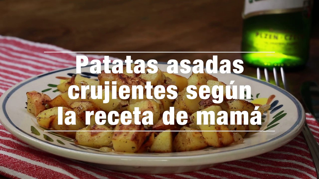 Patatas asadas crujientes segun