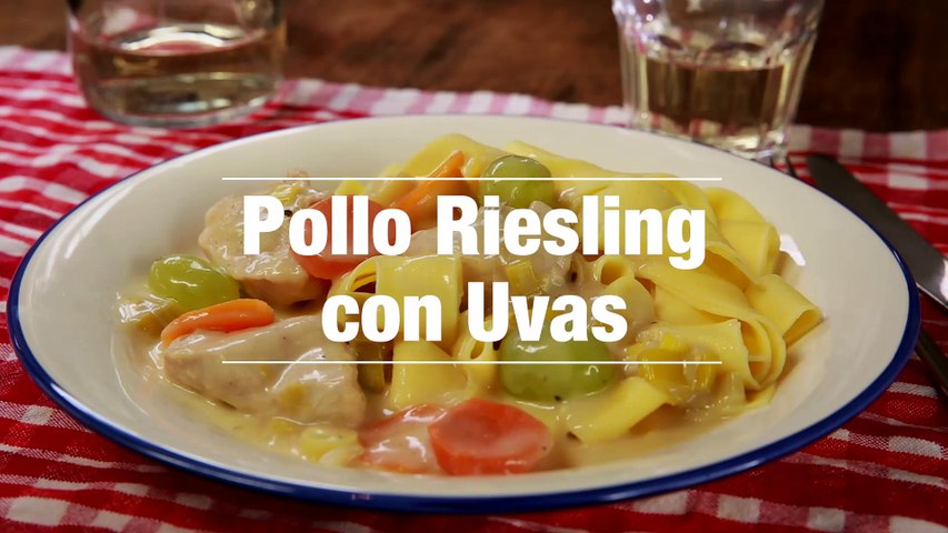 Pollo Riesling Con Uvas