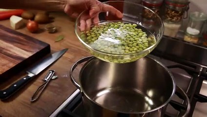 Sopa Espesa De Guisantes