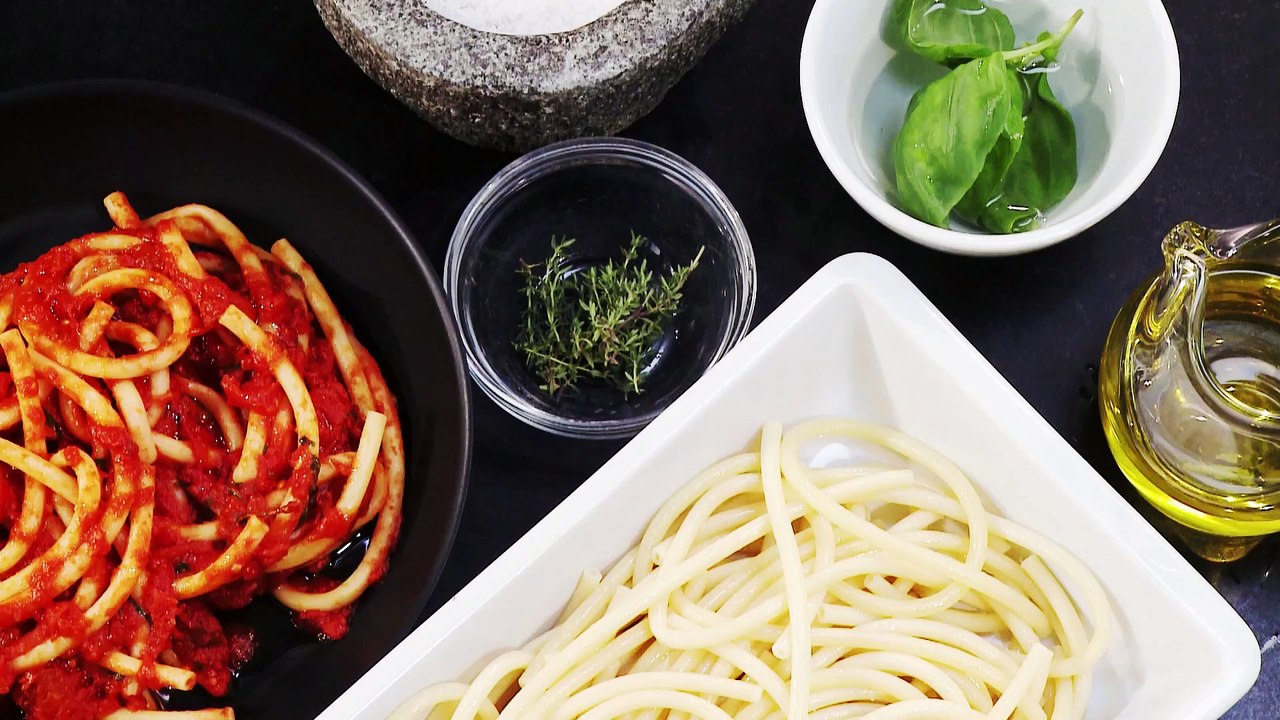 cooking pasta