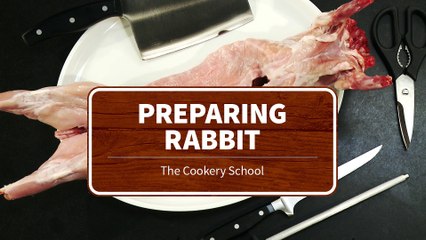 preparing rabbit