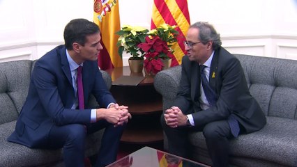 El Govern difunde los 21 puntos que puso sobre la mesa en su reunión con Sánchez