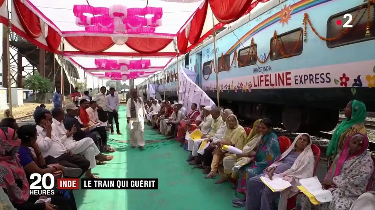 Inde : un train qui guérit les malades démunis