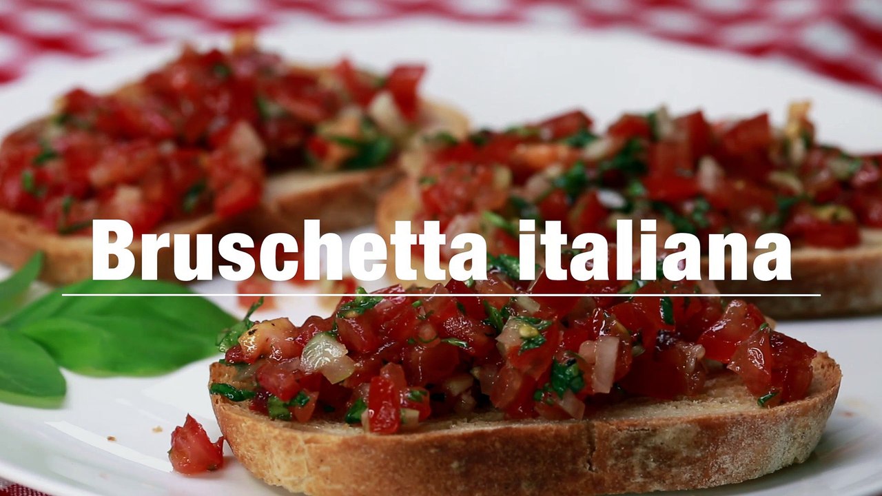Bruschetta italiana - Das original Rezept
