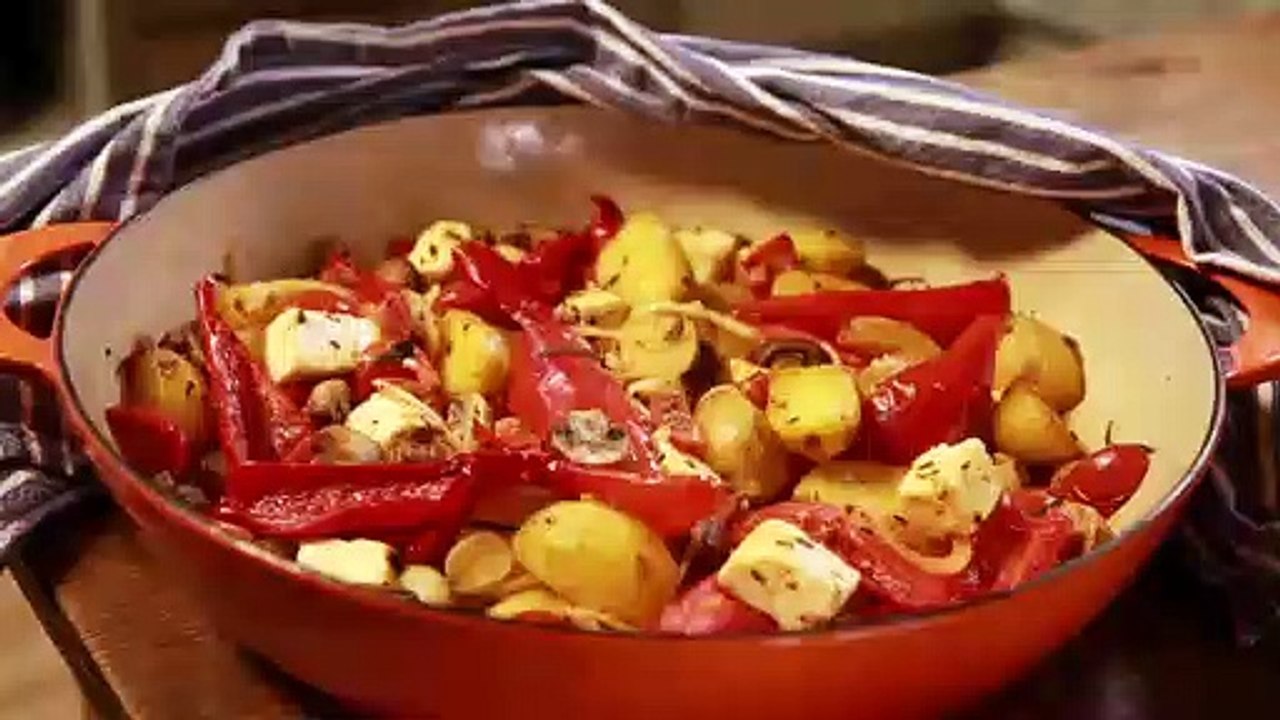 Mediterranes Ofengemüse - Italienische Resteverwertung Rezept