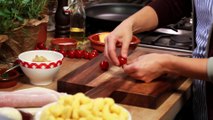 Rezept - Gnocchi-Auflauf mit Schinken, Pilzen und Tomaten