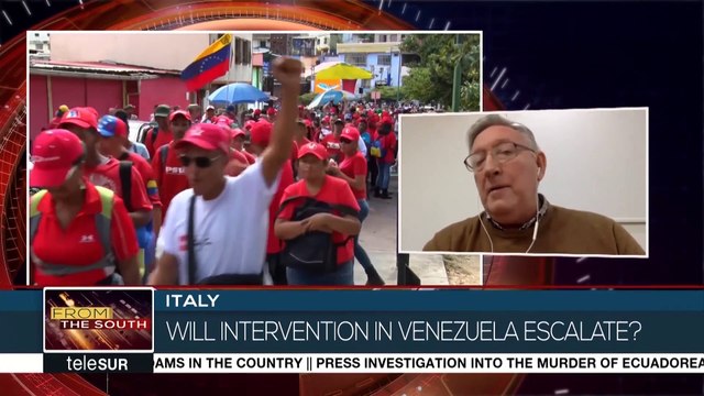 Alan Woods On U.S. Talk Of 'Humanitarian Aid' For Venezuela.