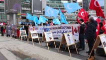 Kanada'da Doğu Türkistan Protestosu - Toronto