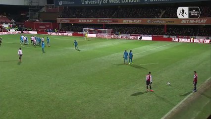 Julian Jeanvier Goal - Brentford vs Barnet 2-0 05/02/2019