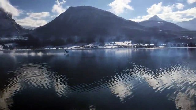 Cet avion amerrit par miracle dans un lac en Autriche entre les montagnes !