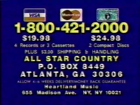 (March 9, 1989) Turner Network Television *TNT* commercials