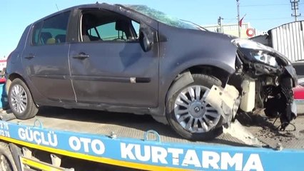Otomobil Takla Attı: 3 Yaralı