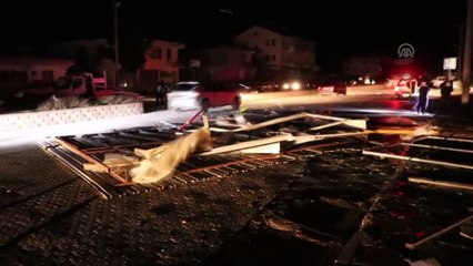 Muğla'da kuvvetli rüzgar