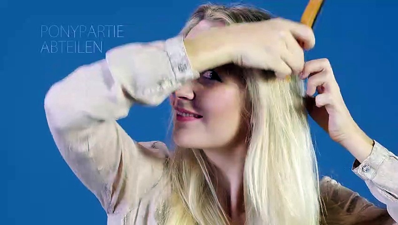 Frisurentrends Beauty-Tutorial: Wellige Haarpracht mit dem Glätteisen zaubern