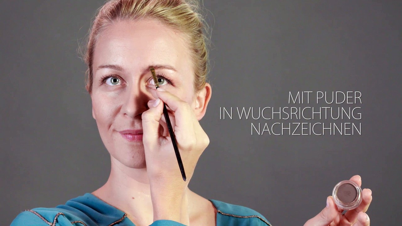Beauty - Tutorial: Augenbrauen betonen