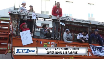 Sights And Sounds From Super Bowl 53 Parade