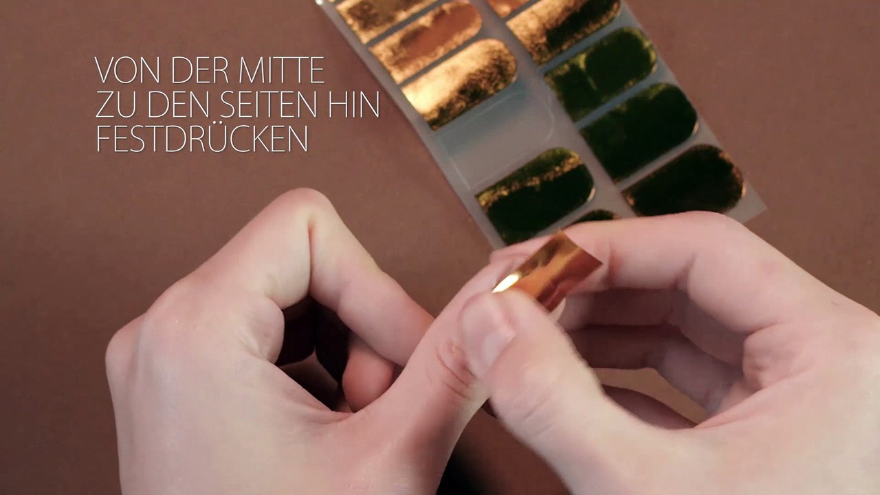 Beauty-Tutorial: Nagelfolien – die Alternative zu Nagellack