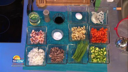 Patricia, ex participante de MasterChef nos enseñó a preparar un delicioso Yakimeshi mixto. ¡