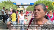 Venezuelans express hope for humanitarian aid