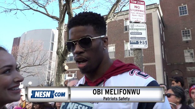 Obi Melifonwu On Patriots' Super Bowl 53 Parade
