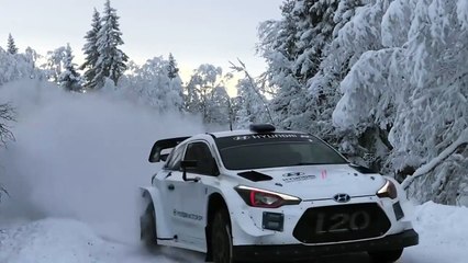 Rally Sweden 2019 Test - Sebastien Loeb - Daniel Elena