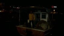 Datça'da Fırtına Tekneleri Beşik Gibi Salladı