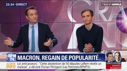 Emmanuel Macron, regain de popularité