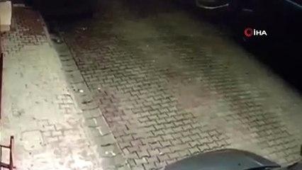 Sokağı Savaş Alanına Çeviren Kamyonet Güvenlik Kamerasında