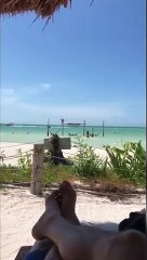Man Unknowingly Films The Last Few Moments of a Otherwise Happy Life
