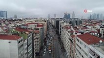 Şişli'de Sit Alanı İlan Edilen Bölge Havadan Görüntülendi